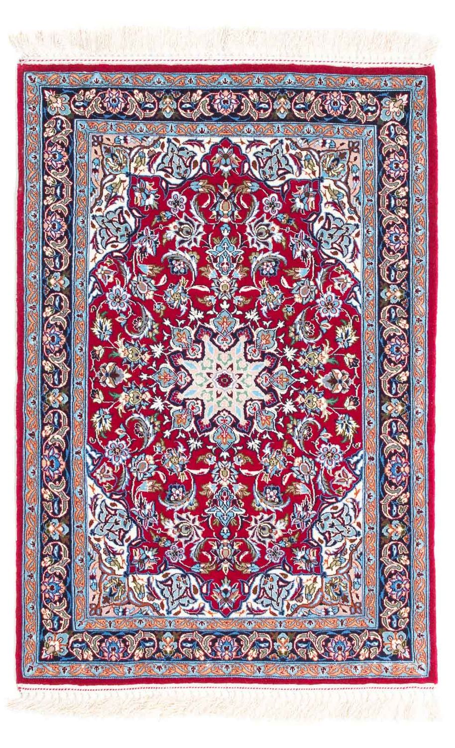 Perzisch tapijt - Isfahan - Premium - 107 x 69 cm - rood