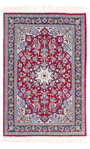 Perzisch tapijt - Isfahan - Premium - 107 x 69 cm - rood