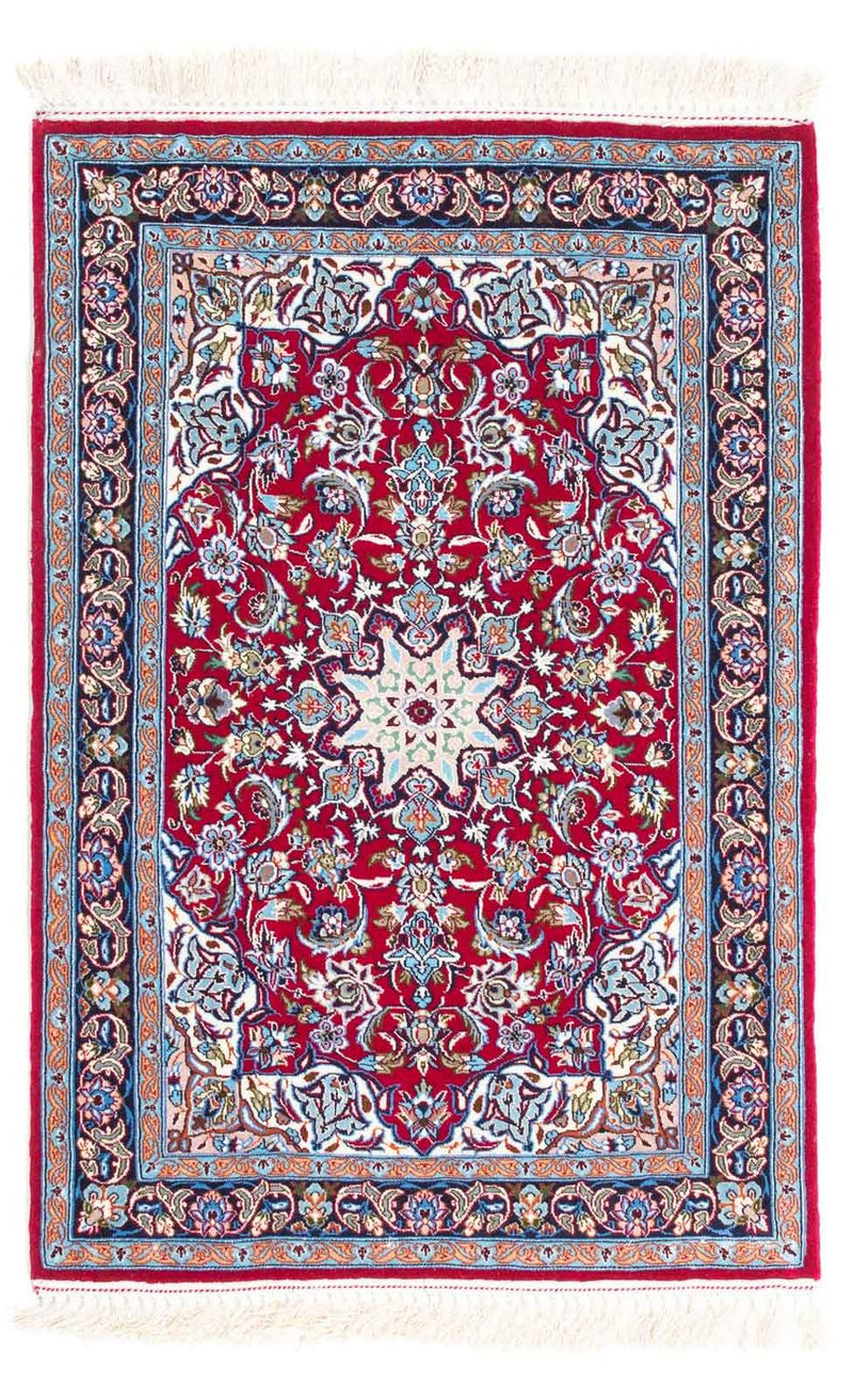 Perzisch tapijt - Isfahan - Premium - 107 x 69 cm - rood