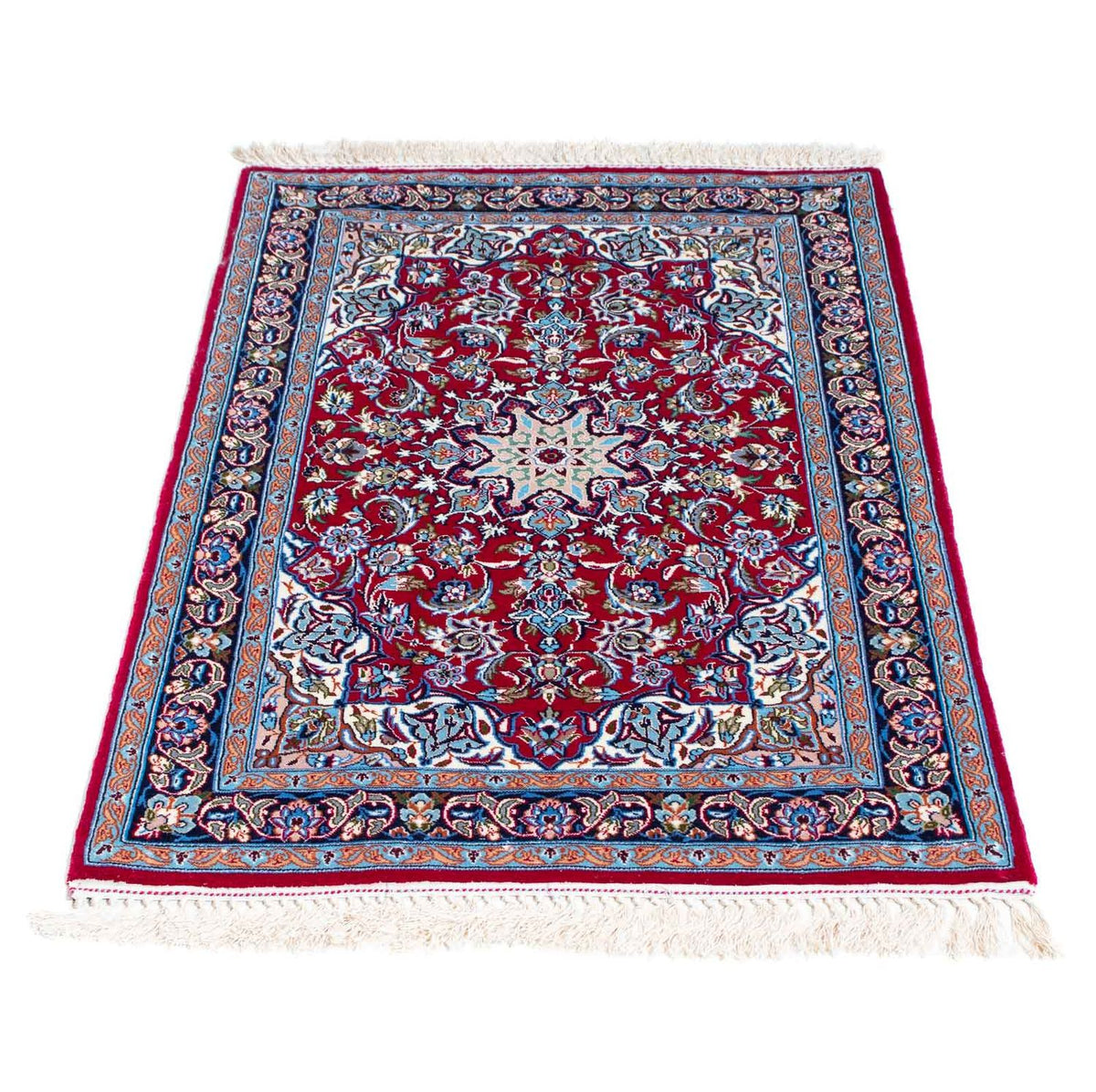 Perzisch tapijt - Isfahan - Premium - 107 x 69 cm - rood