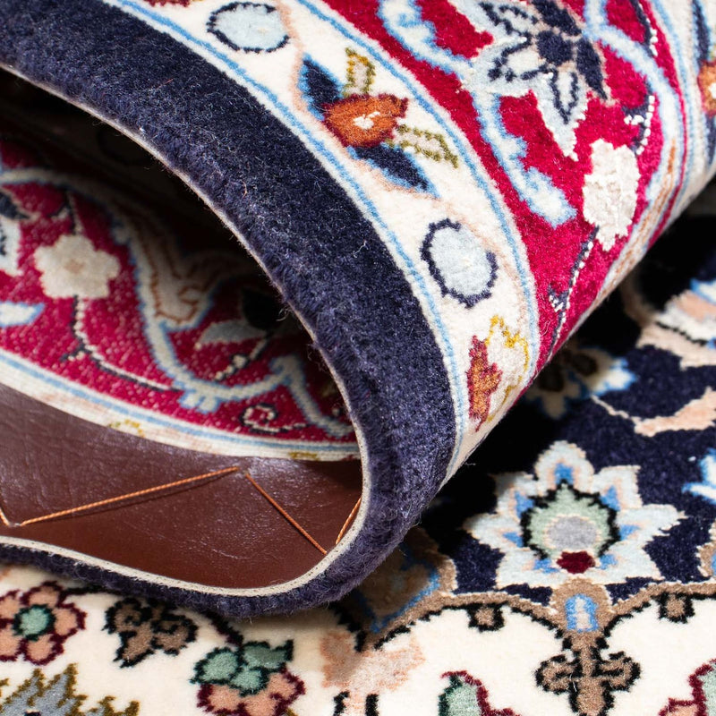 Perzisch tapijt - Isfahan - Premium - 104 x 72 cm - donkerblauw