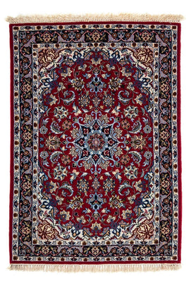 Perzisch tapijt - Isfahan - Premium - 101 x 71 cm - donkerrood