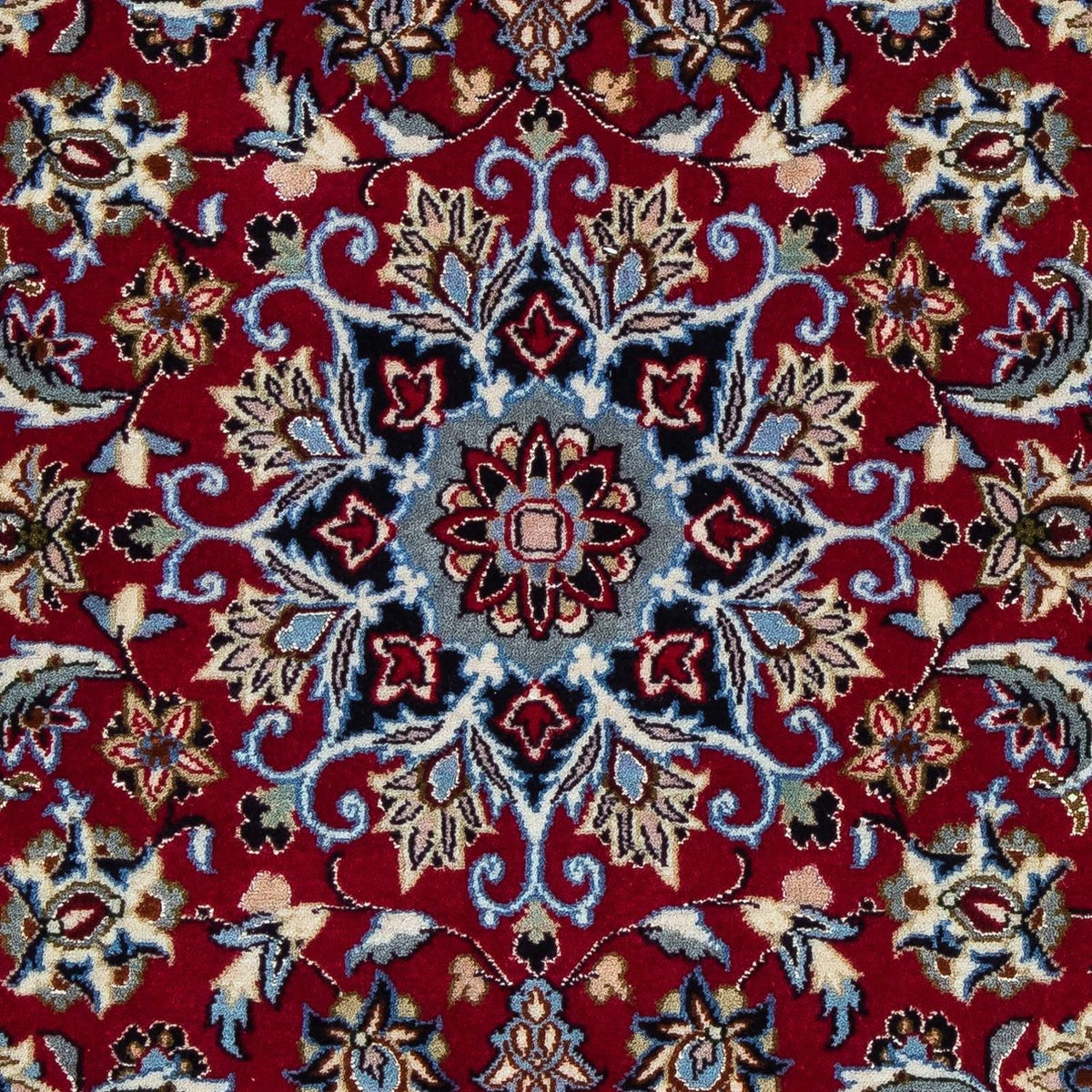 Perzisch tapijt - Isfahan - Premium - 101 x 71 cm - donkerrood