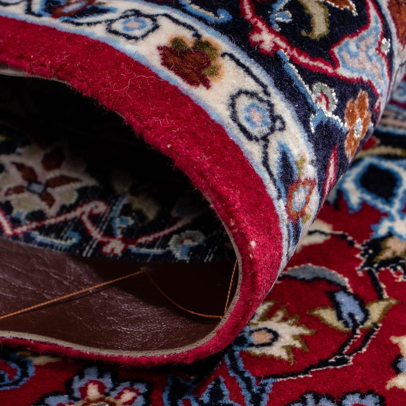 Perzisch tapijt - Isfahan - Premium - 101 x 71 cm - donkerrood