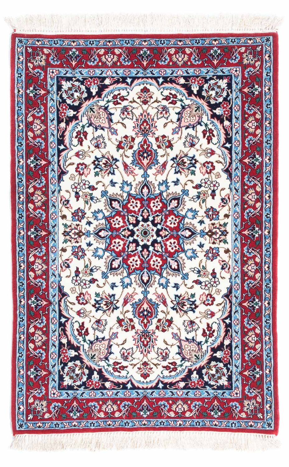 Perzisch tapijt - Isfahan - Premium - 108 x 71 cm - beige