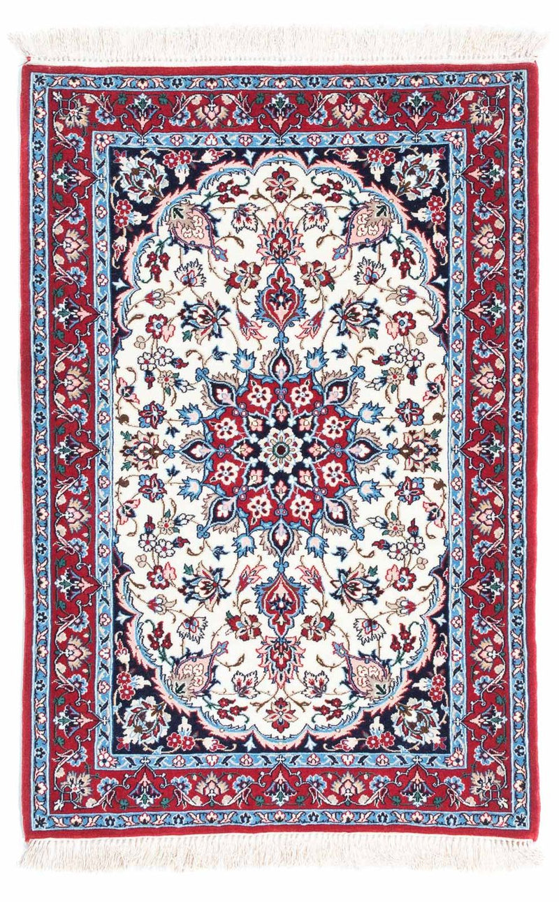 Perzisch tapijt - Isfahan - Premium - 108 x 71 cm - beige