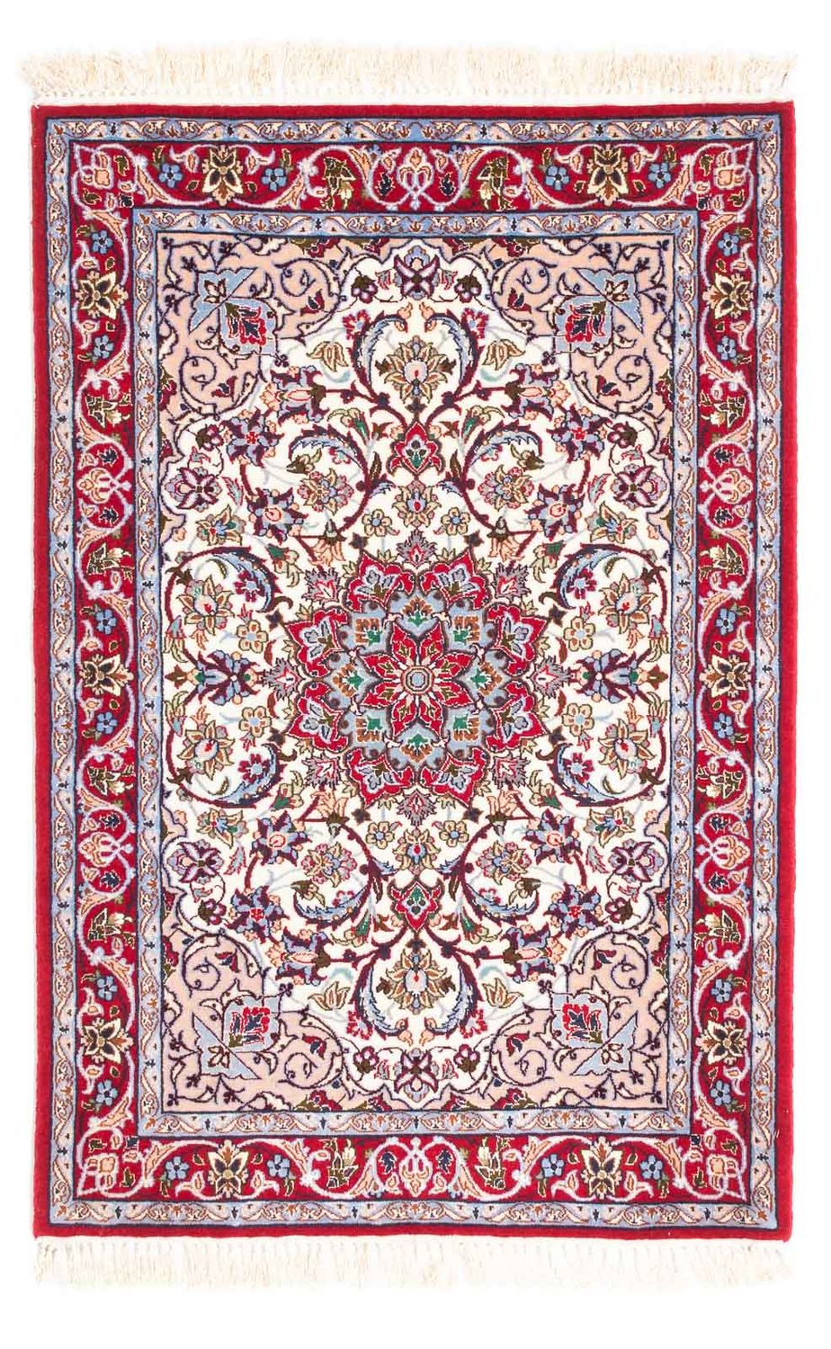 Perzisch tapijt - Isfahan - Premium - 105 x 70 cm - beige