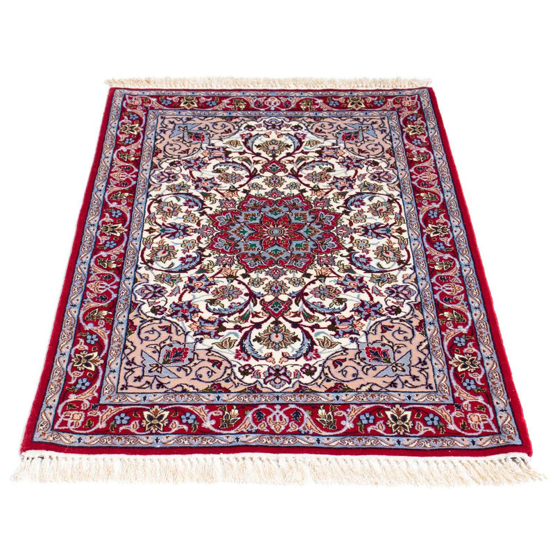Perzisch tapijt - Isfahan - Premium - 105 x 70 cm - beige