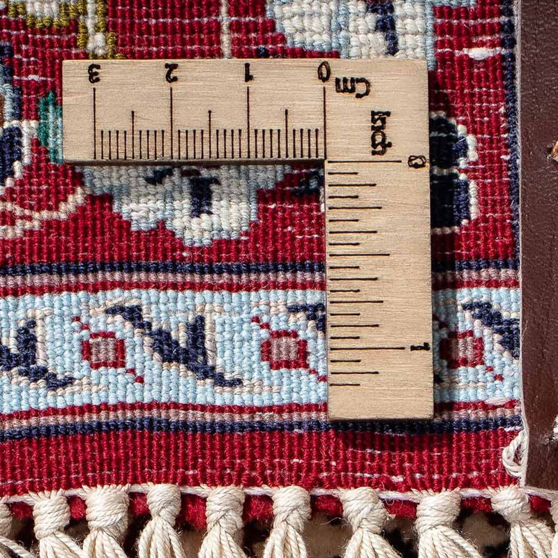 Perzisch tapijt - Isfahan - Premium - 100 x 73 cm - donkerrood