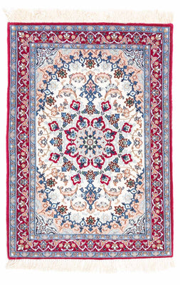 Perzisch tapijt - Isfahan - Premium - 100 x 71 cm - beige