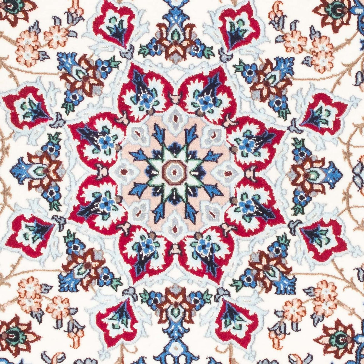 Perzisch tapijt - Isfahan - Premium - 100 x 71 cm - beige