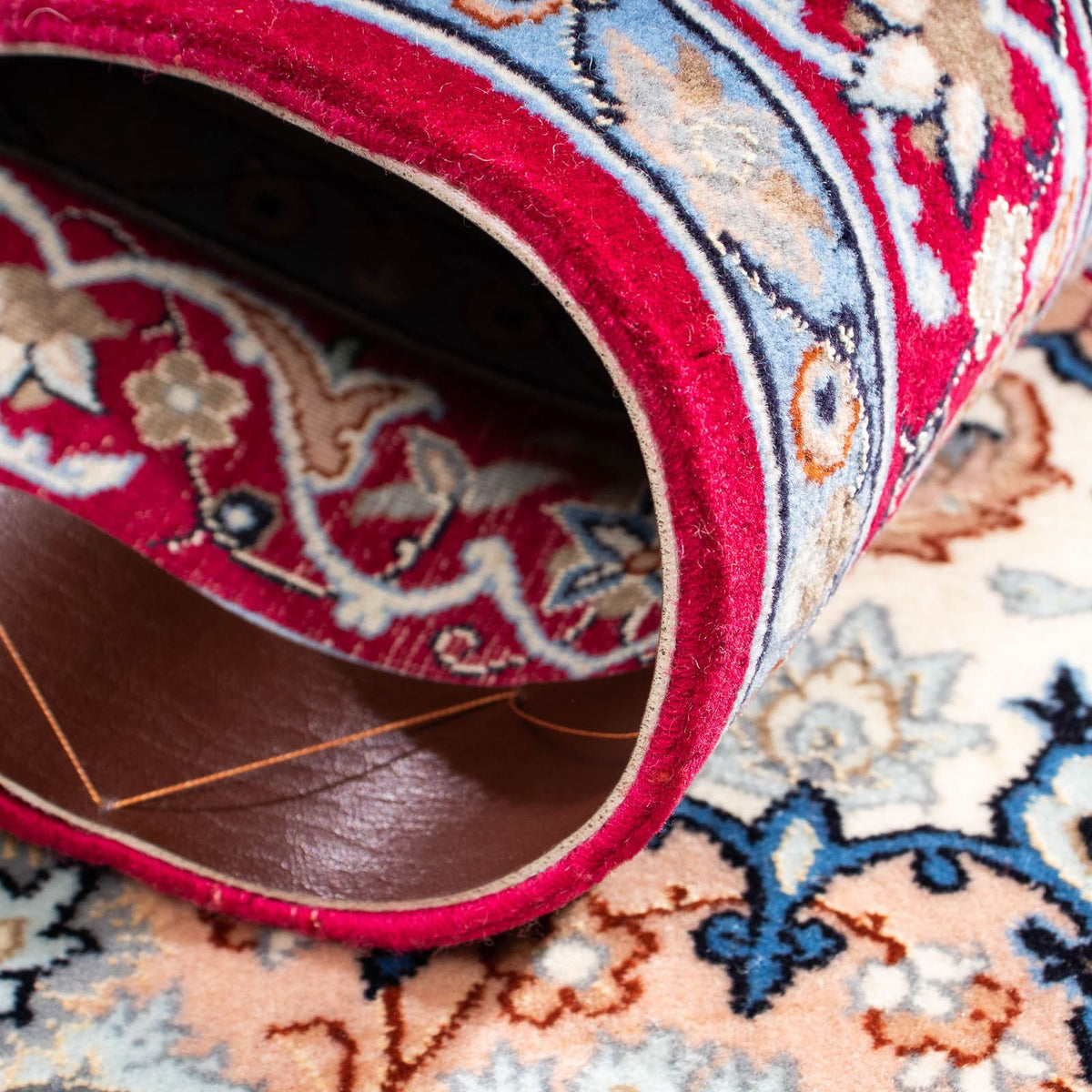 Perzisch tapijt - Isfahan - Premium - 100 x 71 cm - beige