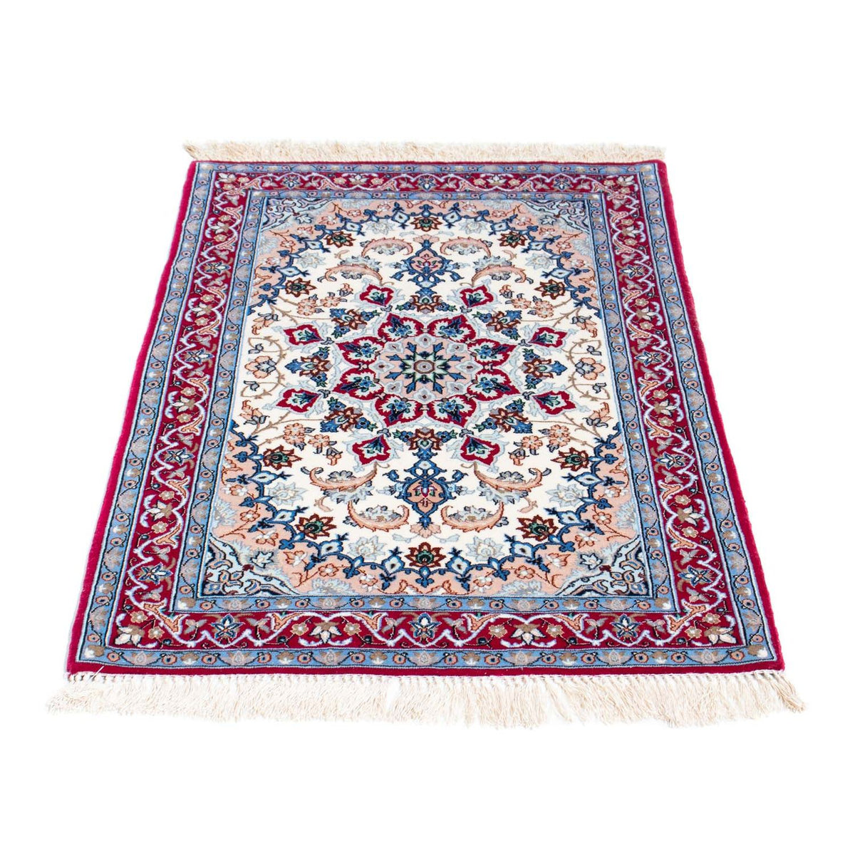 Perzisch tapijt - Isfahan - Premium - 100 x 71 cm - beige