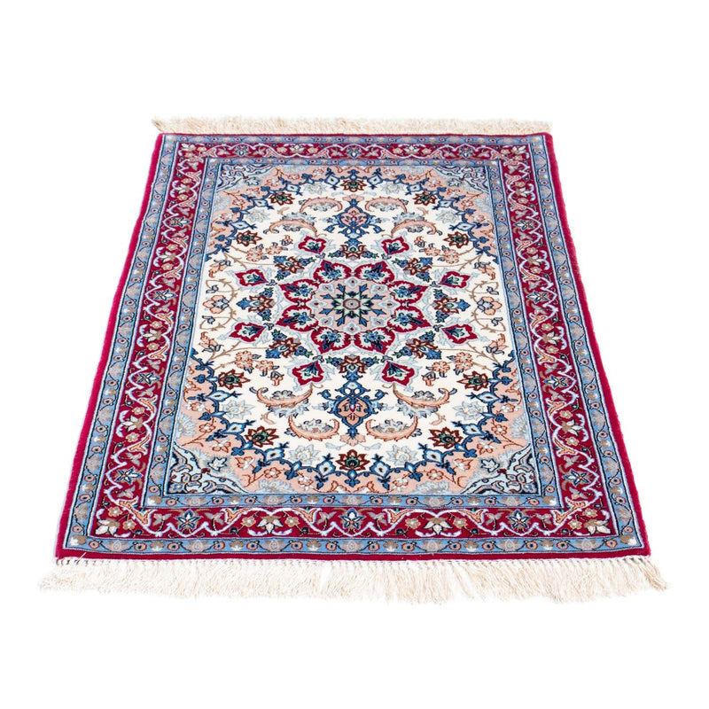 Perzisch tapijt - Isfahan - Premium - 100 x 71 cm - beige