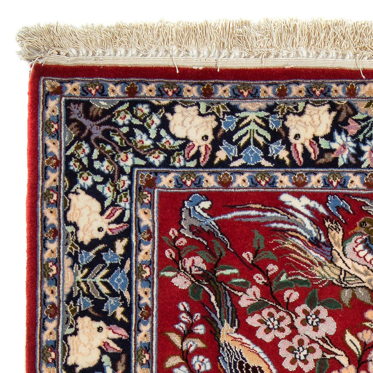 Perzisch tapijt - Isfahan - Premium - 105 x 70 cm - rood