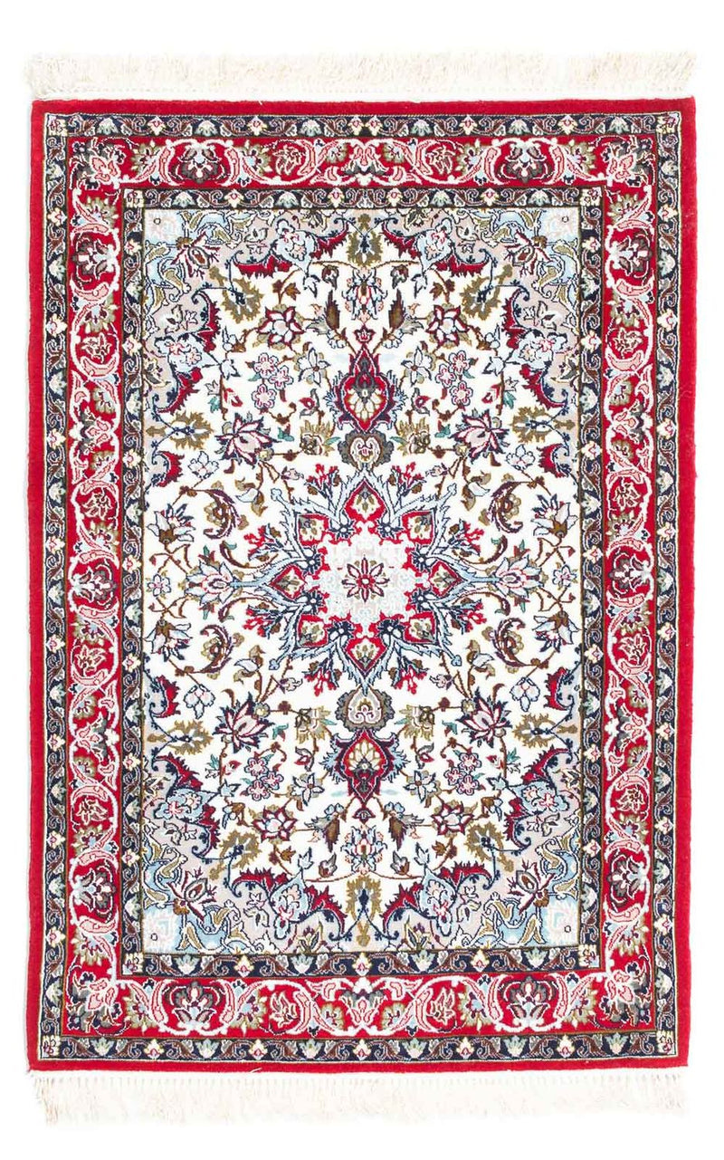 Perzisch tapijt - Isfahan - Premium - 103 x 70 cm - beige