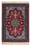 Perzisch tapijt - Isfahan - Premium - 100 x 70 cm - donkerrood