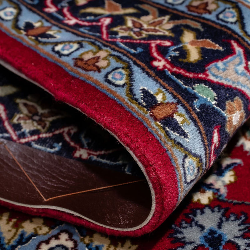 Perzisch tapijt - Isfahan - Premium - 100 x 70 cm - donkerrood