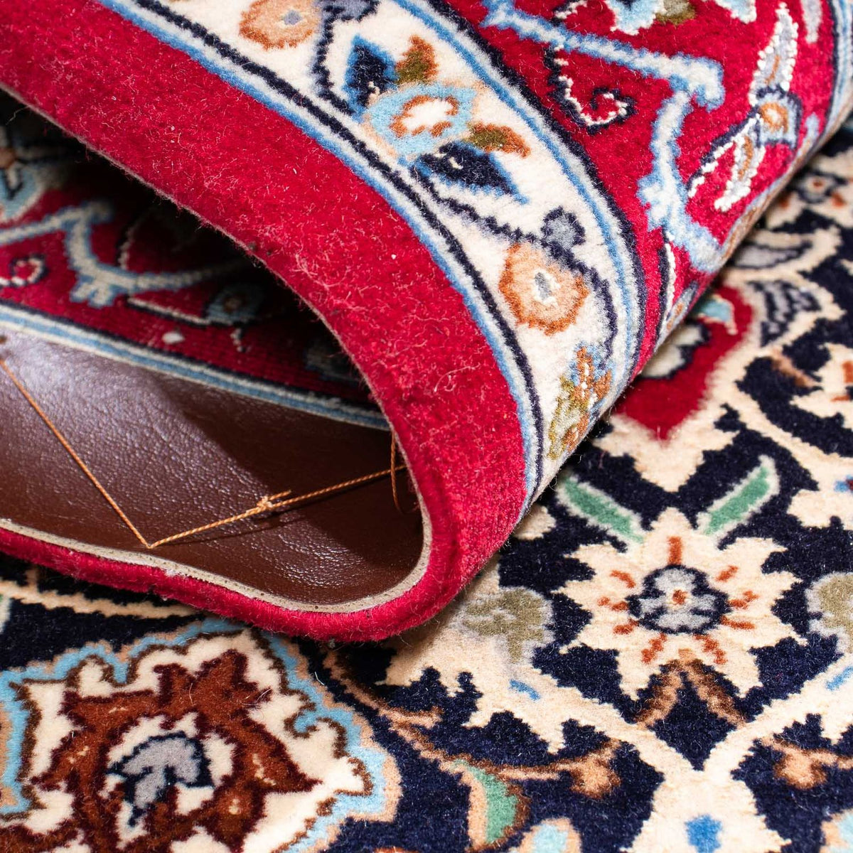 Perzisch tapijt - Isfahan - Premium - 102 x 72 cm - rood