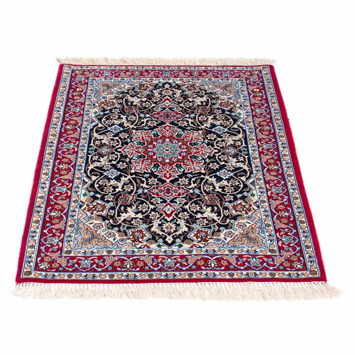 Perzisch tapijt - Isfahan - Premium - 102 x 72 cm - rood