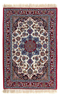 Perzisch tapijt - Isfahan - Premium - 102 x 70 cm - donkerrood
