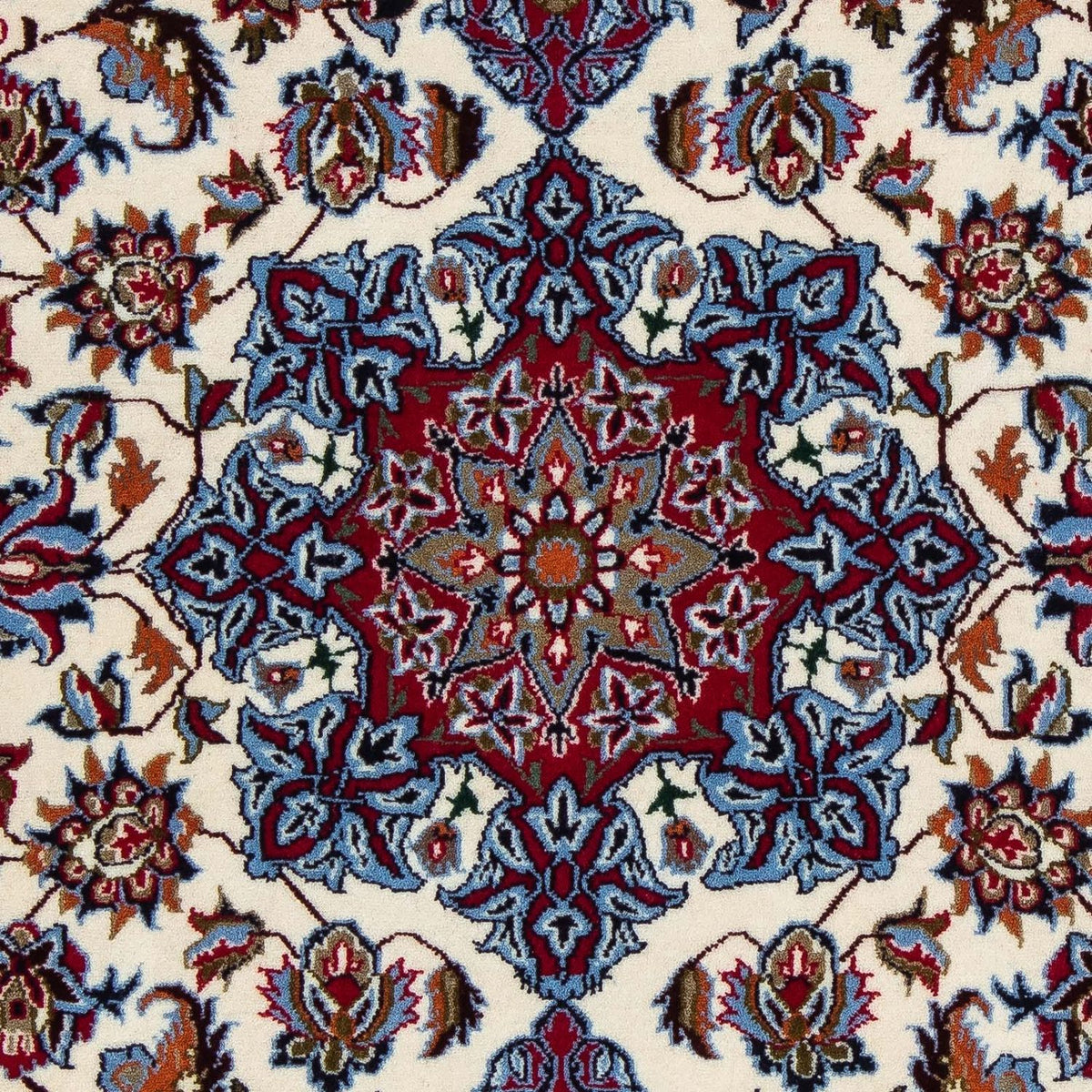 Perzisch tapijt - Isfahan - Premium - 102 x 70 cm - donkerrood