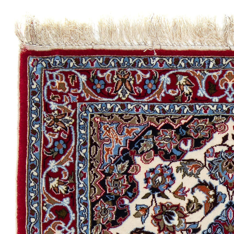 Perzisch tapijt - Isfahan - Premium - 102 x 70 cm - donkerrood