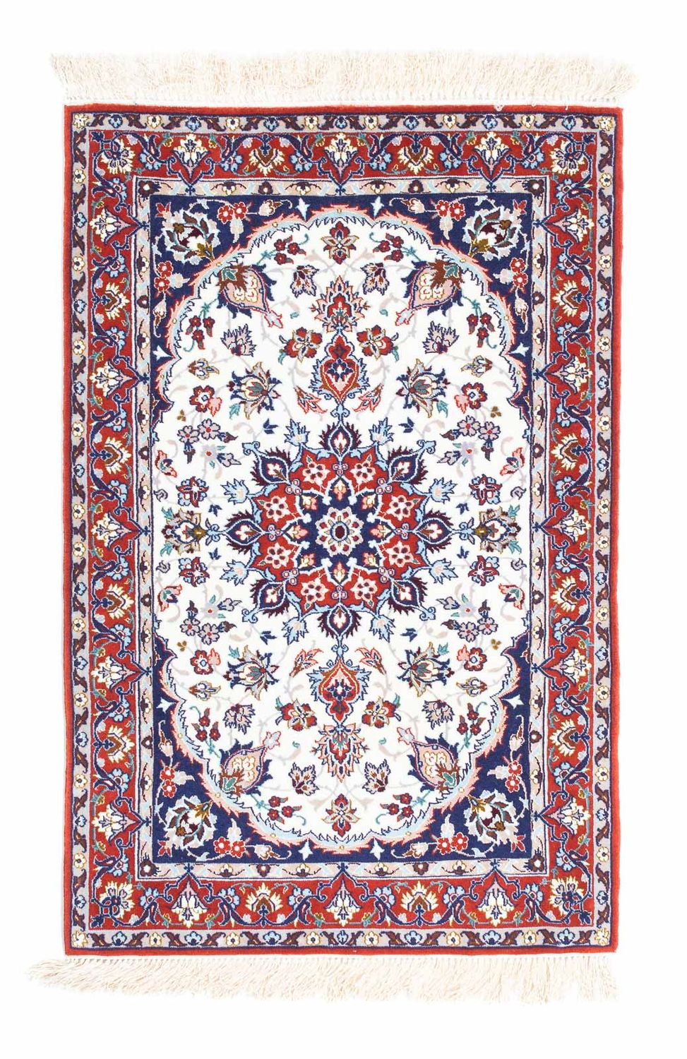 Perzisch tapijt - Isfahan - Premium - 108 x 70 cm - beige