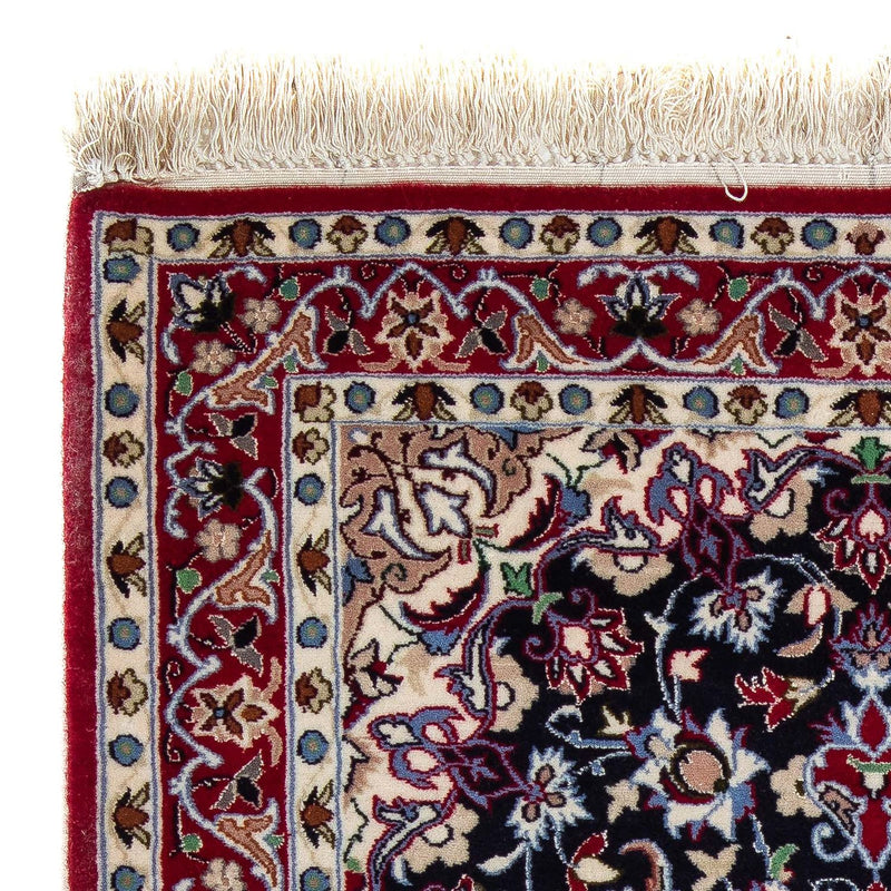 Perzisch tapijt - Isfahan - Premium - 104 x 73 cm - donkerrood