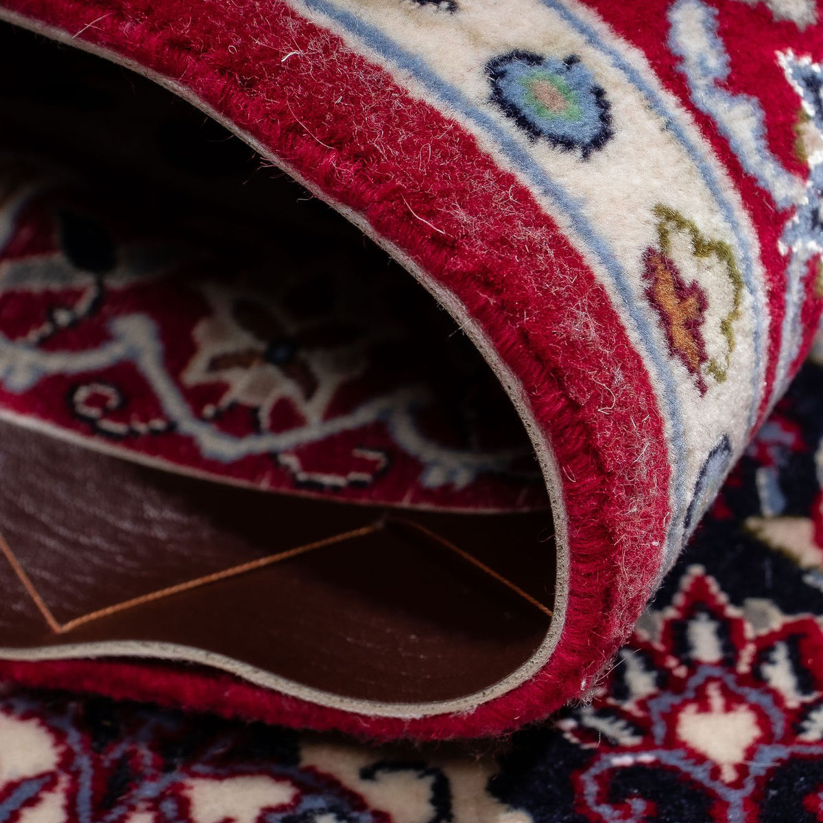 Perzisch tapijt - Isfahan - Premium - 104 x 73 cm - donkerrood