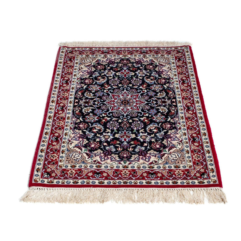 Perzisch tapijt - Isfahan - Premium - 104 x 73 cm - donkerrood