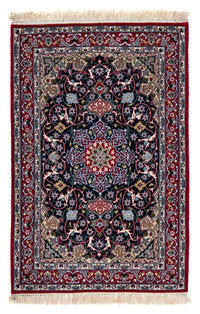 Perzisch tapijt - Isfahan - Premium - 105 x 70 cm - donkerrood