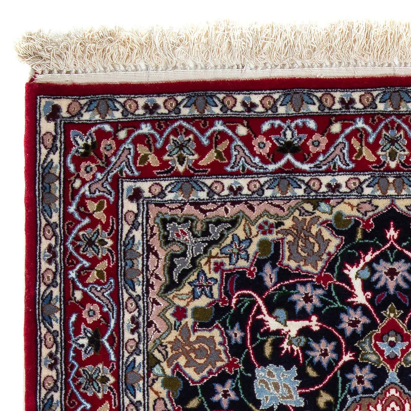 Perzisch tapijt - Isfahan - Premium - 105 x 70 cm - donkerrood
