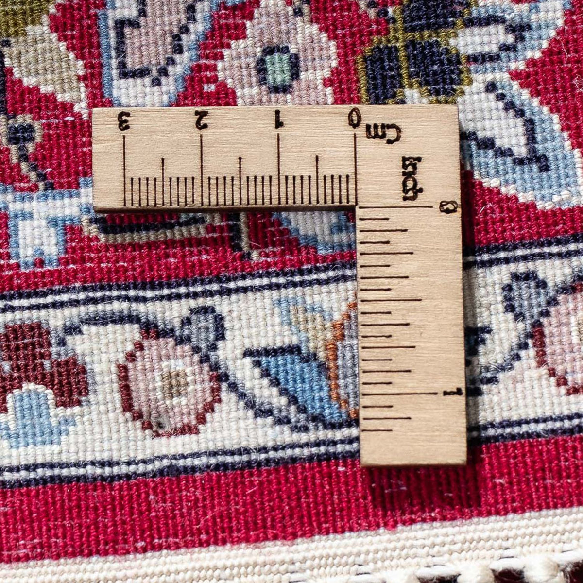 Perzisch tapijt - Isfahan - Premium - 105 x 70 cm - donkerrood