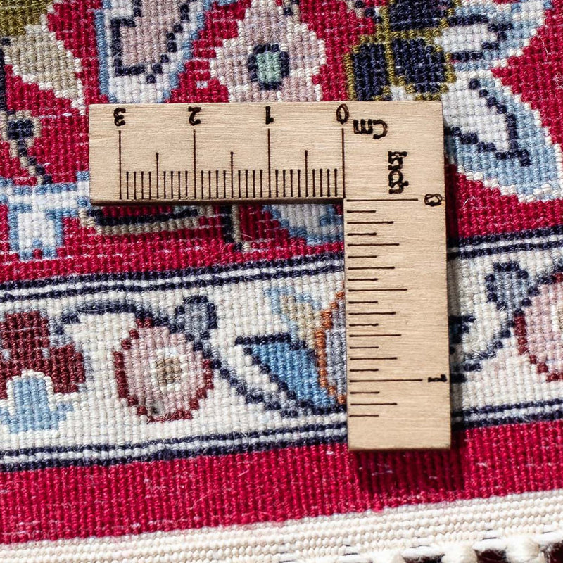 Perzisch tapijt - Isfahan - Premium - 105 x 70 cm - donkerrood