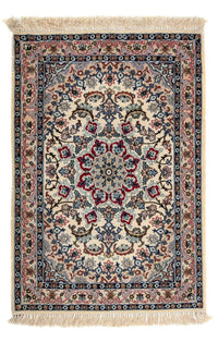 Perzisch tapijt - Isfahan - Premium - 101 x 70 cm - beige