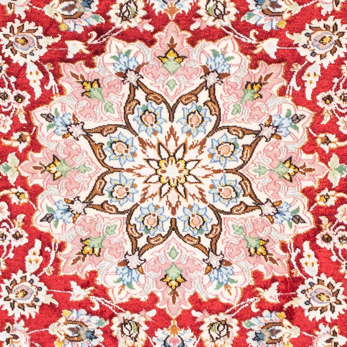 Perzisch tapijt - Isfahan - Premium - 123 x 83 cm - rood