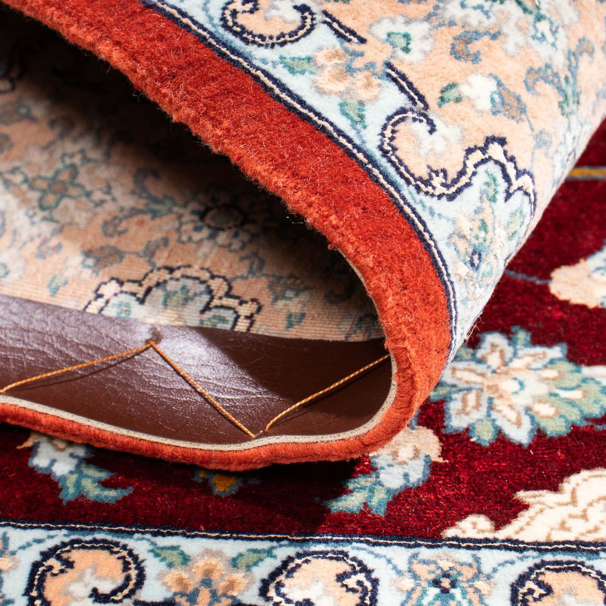 Perzisch tapijt - Isfahan - Premium - 119 x 84 cm - donkerrood