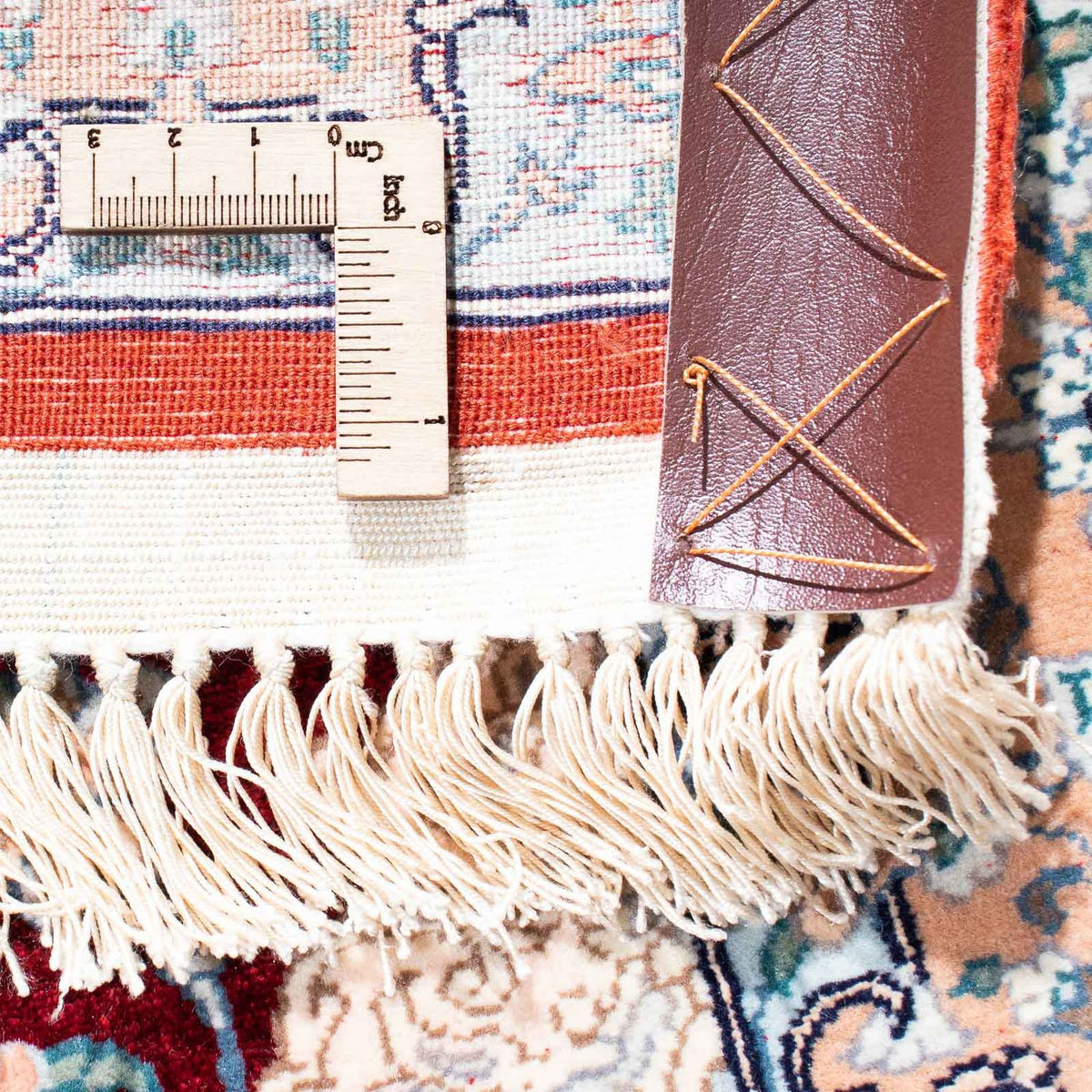 Perzisch tapijt - Isfahan - Premium - 119 x 84 cm - donkerrood