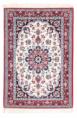 Perzisch tapijt - Isfahan - Premium - 121 x 82 cm - beige