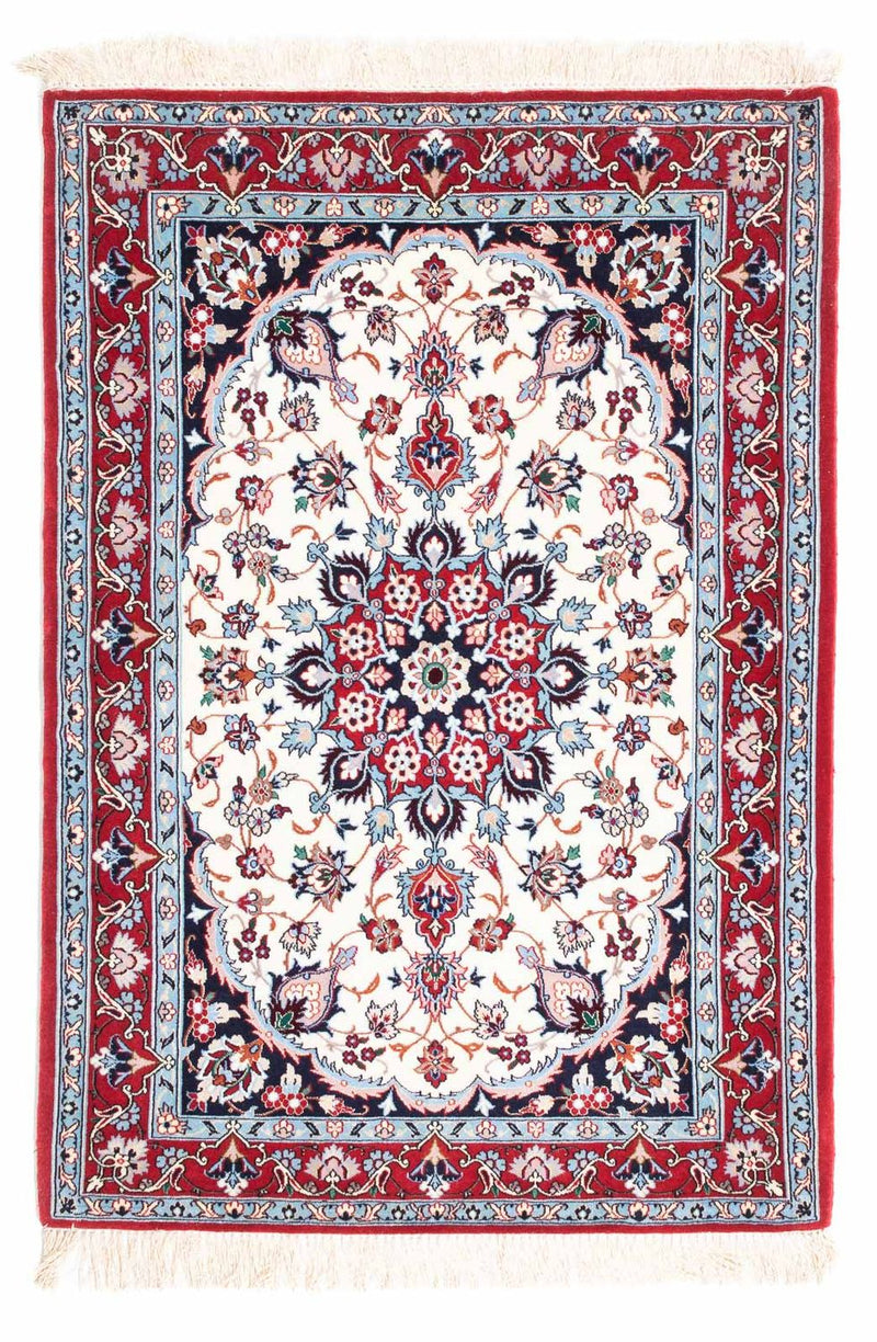 Perzisch tapijt - Isfahan - Premium - 121 x 82 cm - beige