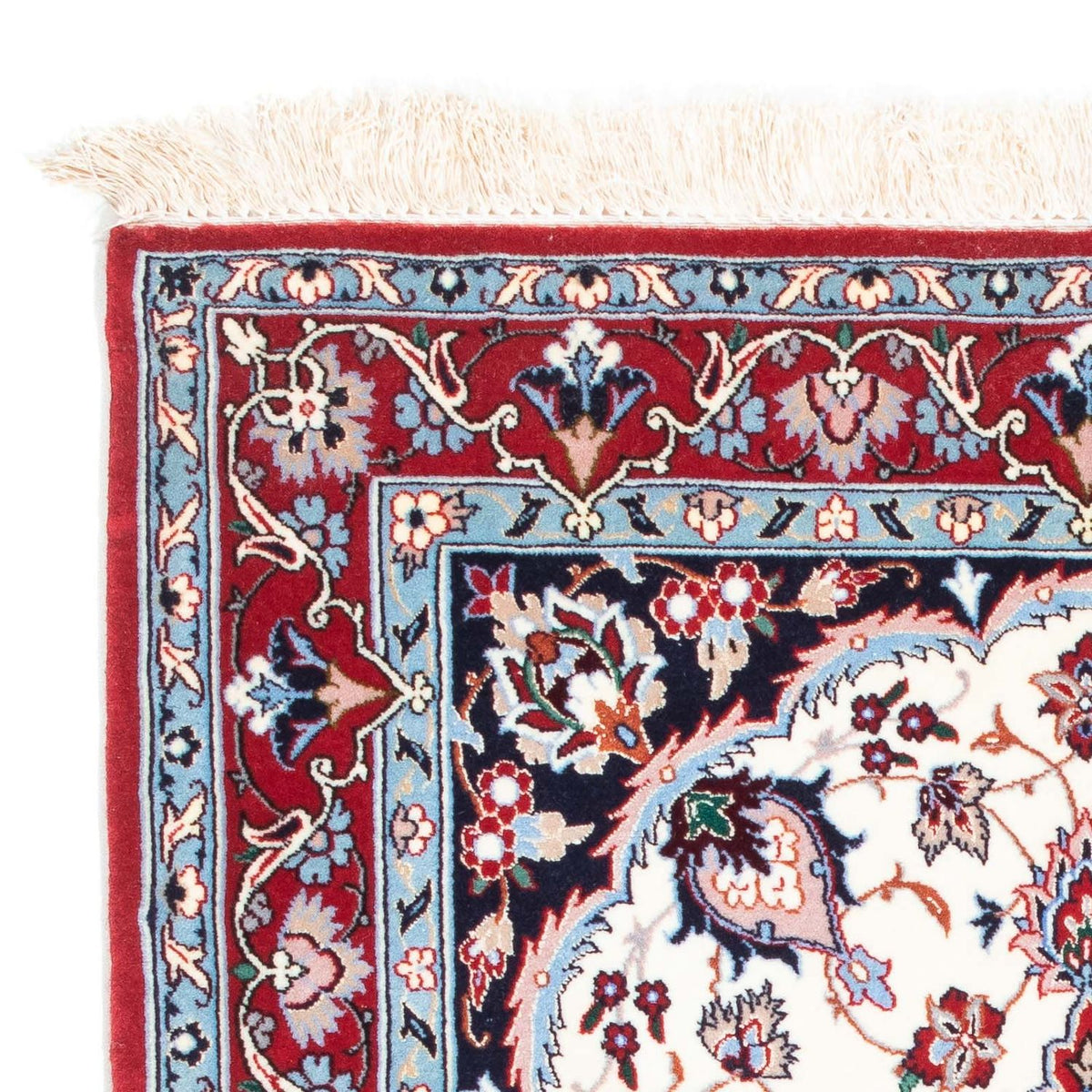 Perzisch tapijt - Isfahan - Premium - 121 x 82 cm - beige