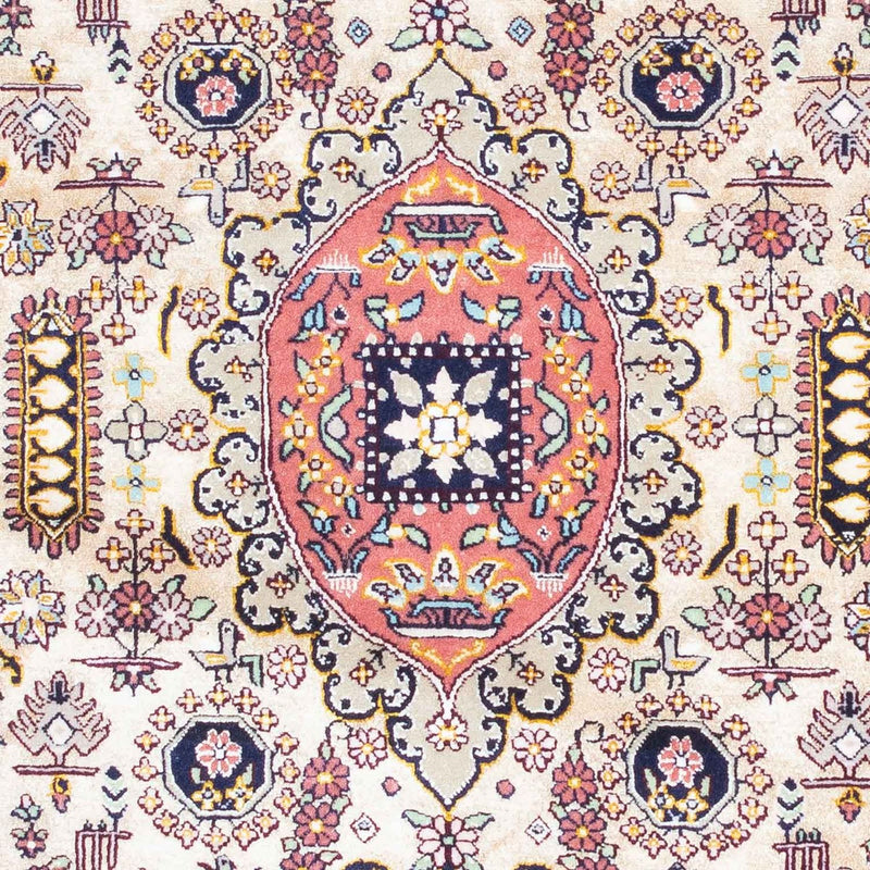 Perzisch tapijt - Isfahan - Premium - 126 x 83 cm - lichtblauw