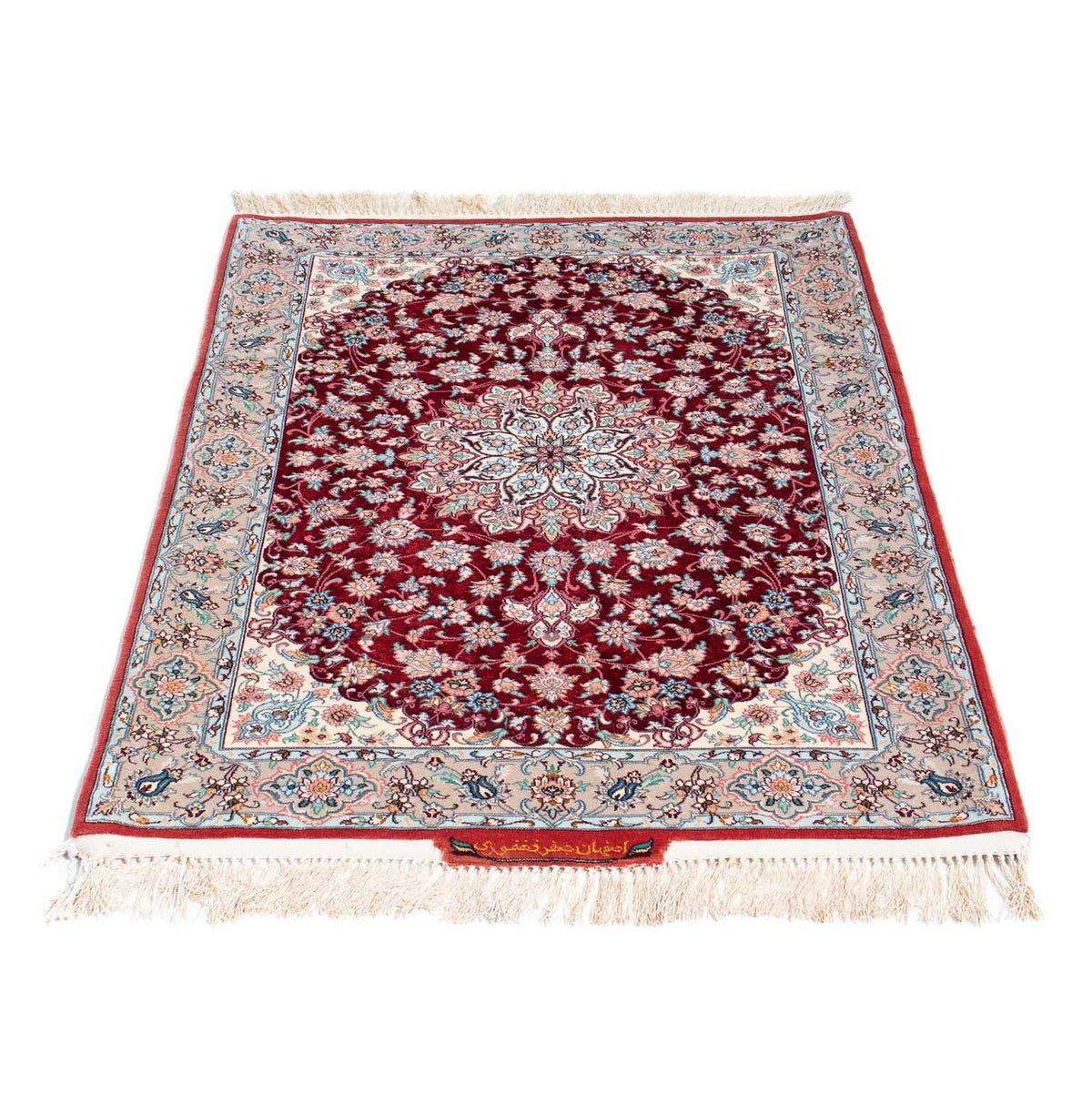 Perzisch tapijt - Isfahan - Premium - 119 x 84 cm - rood