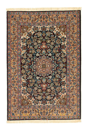 Perzisch tapijt - Isfahan - Premium - 165 x 110 cm - zwart