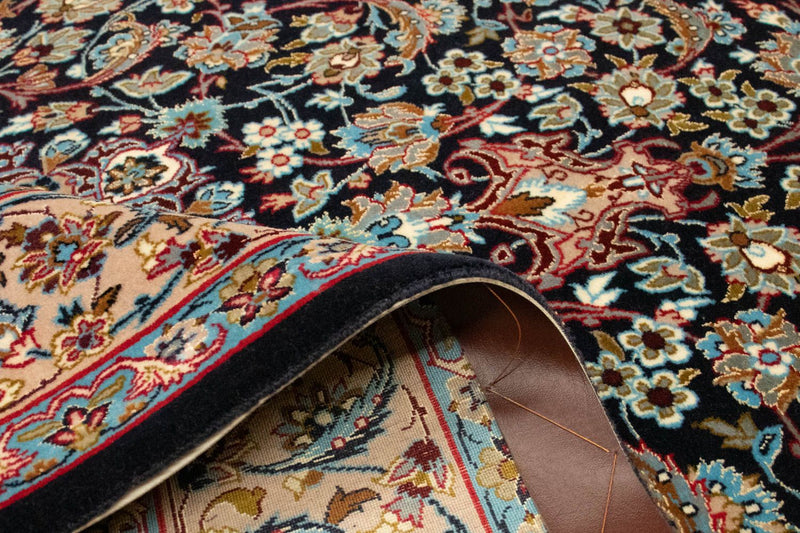 Perzisch tapijt - Isfahan - Premium - 165 x 110 cm - zwart