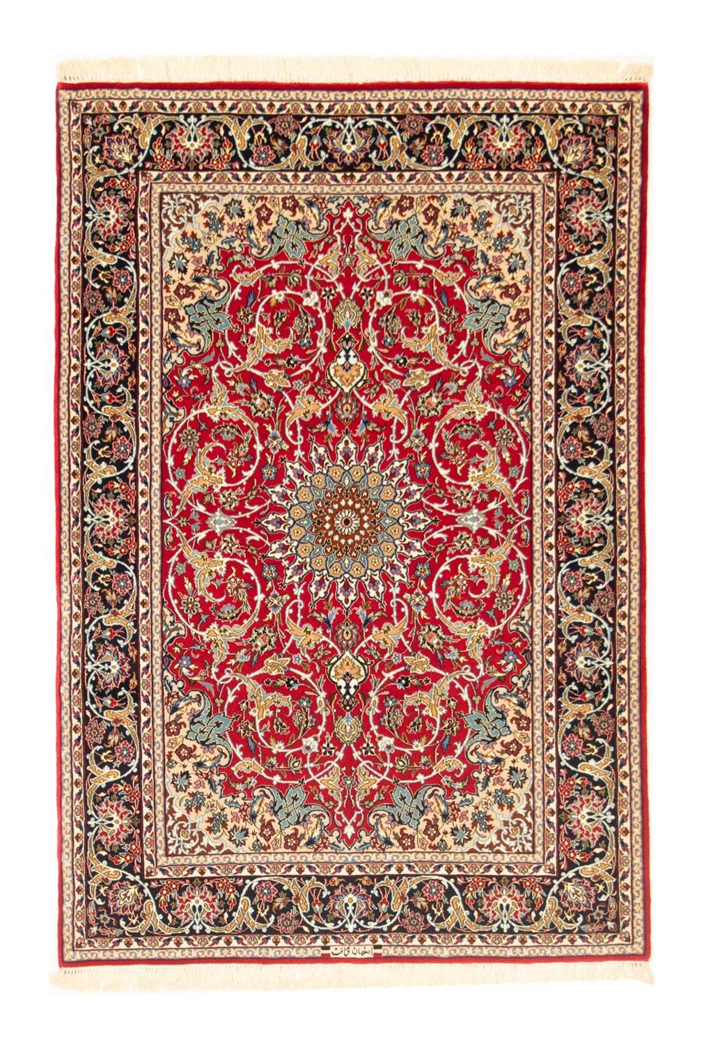 Perzisch tapijt - Isfahan - Premium - 161 x 109 cm - rood
