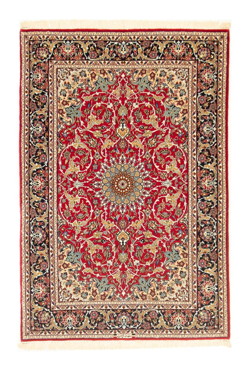 Perzisch tapijt - Isfahan - Premium - 161 x 109 cm - rood