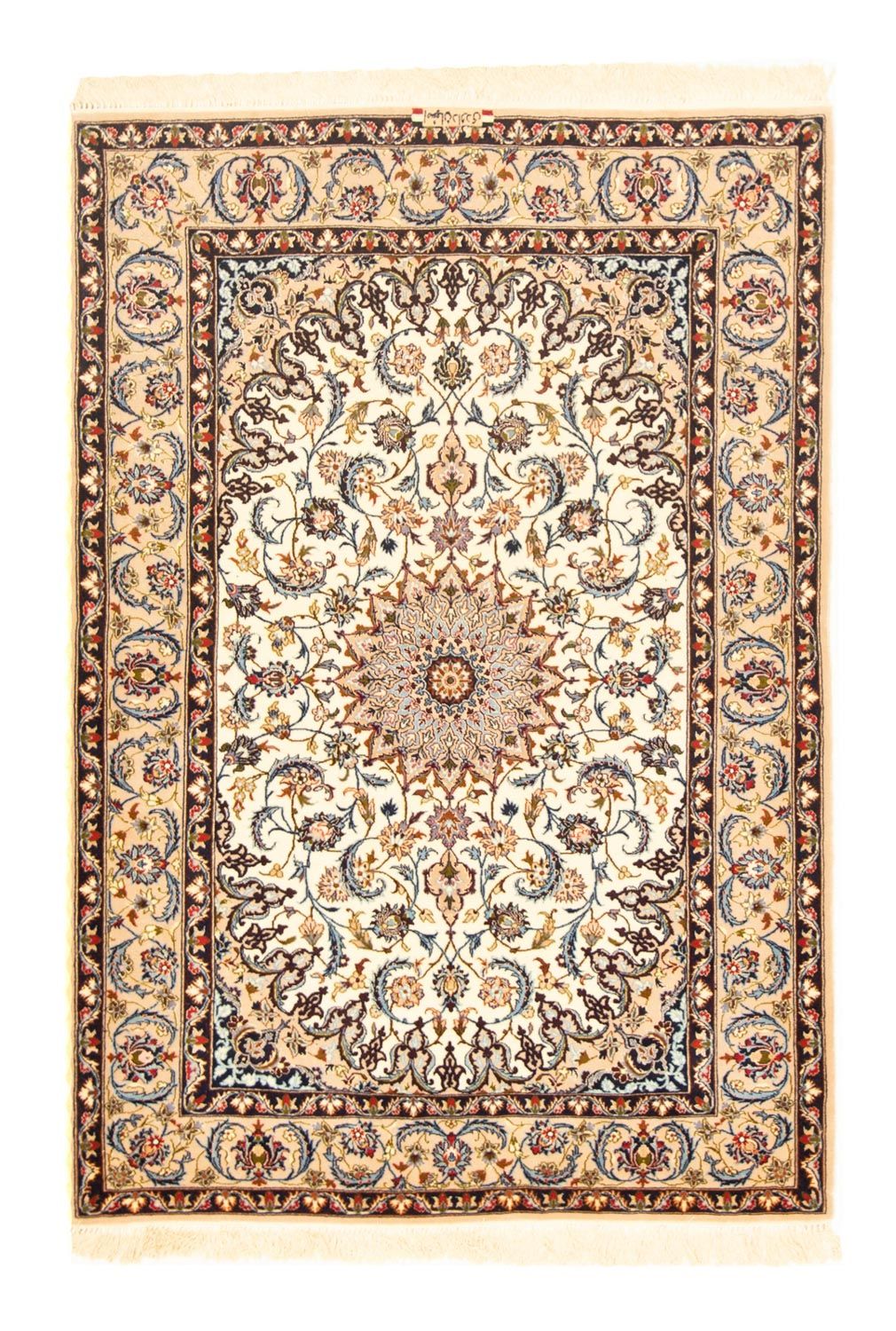 Perzisch tapijt - Isfahan - Premium - 160 x 109 cm - beige