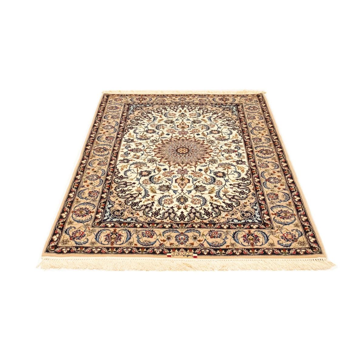 Perzisch tapijt - Isfahan - Premium - 160 x 109 cm - beige